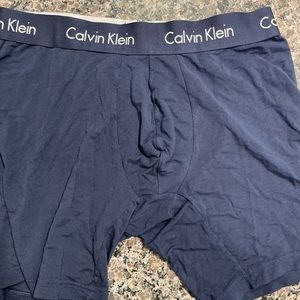 Calvin Klein blue boxer briefs bamboo cotton